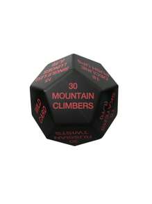 Exercise Dice For Home Fitness, Workouts, WOD, Cardio, HIIT, And Sports, Stress Relief Through Exercise, Perfect For All Adults - Multicolor - View 14