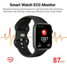 1pc Unisex Silicone Band 1.83" Touch Screen Multifunctional Smart Watch With Various Sport Modes, Camera Control, Social App Notifications, Heart Rate & Sleep Monitoring, Compatible With Android & IOS
