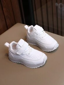 时尚彩色发光运动鞋，适合幼儿和儿童男孩/女孩的舒适跑鞋，LED 运动鞋 - 白色 - 查看 9