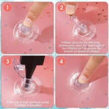 1 件粉色 PVC 心形充气浮水池浮圈 - 粉色 - 查看 9