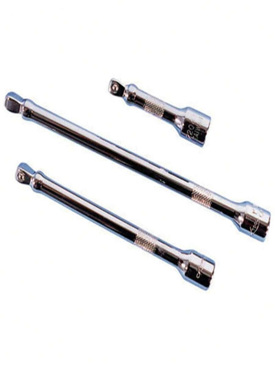 K Tool International KTI22041 3 Piece 3/8 Inch Drive Wobble Socket Extension Set - 彩色 - 查看 1