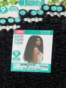 Organic Curly Hair - Michelle Plus True Me - 320g - 4 - 查看 3