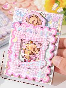 High Quality & Fun Transformable Capybara Covered Transformation Notebook