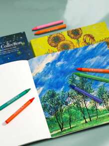 1pc Sketch Drawing Pad For Art Students - Multicolor - View 2