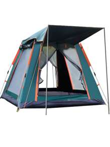 Instant Camping Tent For 3/4 People: Comfort, Practicality And Durability - 彩色 - 查看 6