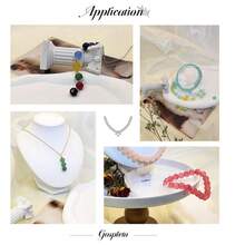 1set 24 Colors 480pcs/Set 8mm Crystal Glass Beads Jewelry Making Kit For DIY Bracelet Necklace - Multicolor - View 5