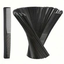12件套专业理发梳套装，防静电美发梳，适用于发型设计、美发、梳子、美发工具、美发产品及配件，是理发店美容旅行必备、返校季、旅行度假必备、女士美发配件、梳子、发刷、梳子、解结梳、球形梳、迷你发刷、发刷套装、木梳、发刷、迷你发刷、解结梳、发刷、美发产品、美发工具、美发用品、卷发梳、美发设备、旅行必备、旅行必备、发型、美发、发刷、背梳、造型梳、卷发梳、边缘梳、发梳、梳发、发刷套装、梳发、卷发梳、解结梳、女士发刷、头发、旅行、美发产品、美发工具、美发用品、理发师、理发师配件、理发店、美发设备 - 黑色 - 查看 1