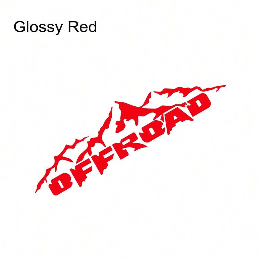 Car Off Road 4x4 Sticker Pickup Truck Vinyl Graphics Tuning Decal For