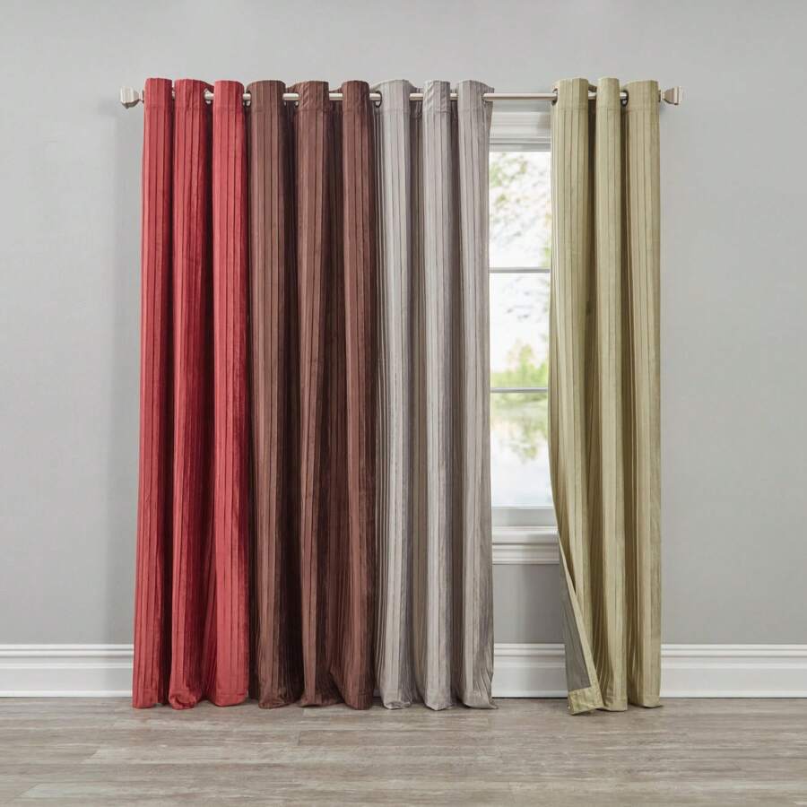 BRYLANEHOME BrylaneHome Cascade Blackout Grommet Panel SHEIN USA