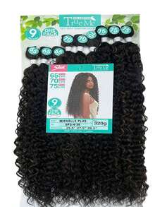 Organic Curly Hair - Michelle Plus True Me - 320g - SP2/4/30 - View 2