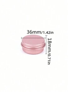 1/4/8pcs 10g Threaded Small Aluminum Boxes Mini Medicine Pill Storage Cases Portable