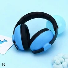 1 件婴儿防噪音耳罩，儿童防噪音耳罩，可调节隔音耳机，适合学习和睡眠 - 彩色 - 查看 4
