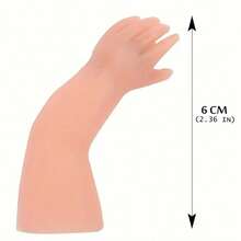 1pc Scary Magic Hand Props - Horror Dark Magic Props For Funny Games And Pranks - Great For Halloween Parties And Horror Themes - Apricot - View 8