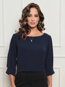 Women T-Shirts - Navy Blue - View 1