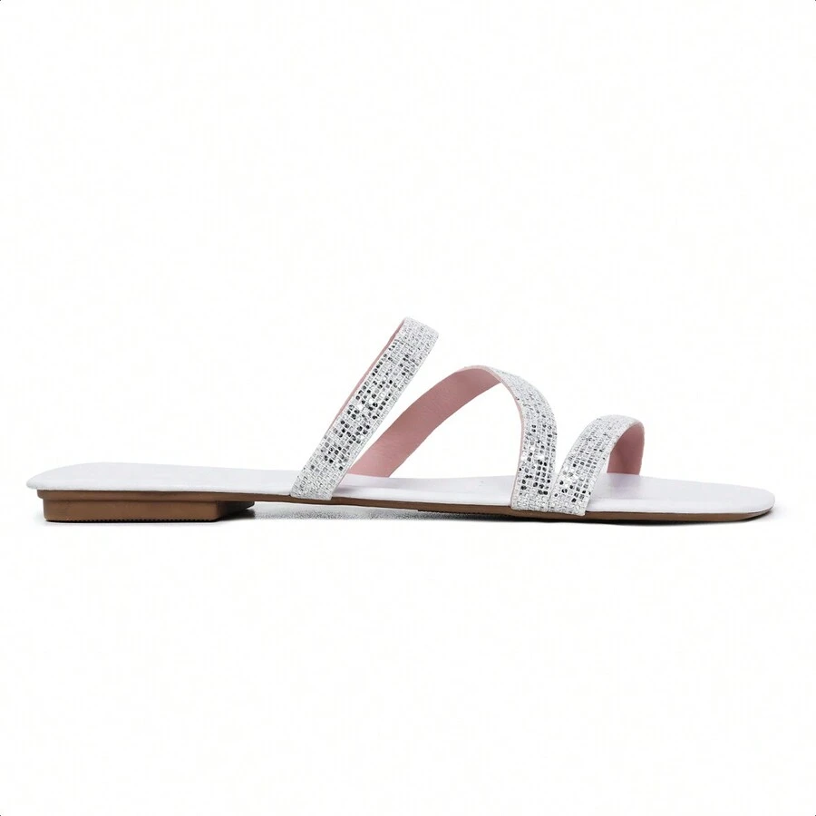 Tratorada Flats Women's Flats Beautiful Woman Promotion - trắng - Xem 1