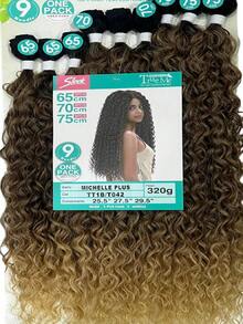 Organic Curly Hair - Michelle Plus True Me - 320g - TT1B/T042 - View 3
