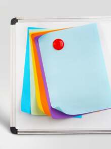 12 Stücke zufällig farbige runde 3cm Whiteboard Magnetnägel, geeignet für Büro Besprechungs-Whiteboards, Klassenzimmer Tafeln, Magnethaftende Befestigungsclips für Zuhause, Küche, Restaurant Memo, Kühlschrankmagnet, Mehrzweck einfaches und praktisches Büro- und Lehr-Hilfsmittel Magnetclip