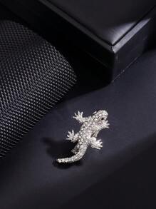 1pc Fun & Personalized Silver Punk Tie Clip, Multiple Styles Available For Daily Gentlemen's Wear - Silver - View 6