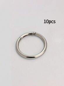 3 件装多用途金属登山扣 O 形环 - 安全弹簧扣，适用于钥匙链、包包和 DIY 珠宝 - 彩色 - 查看 17