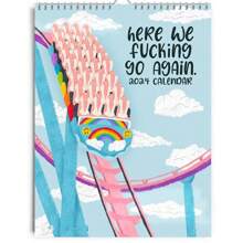HERE WE  GO AGAIN 2025 CALENDAR,Christmas - Multicolor - View 5