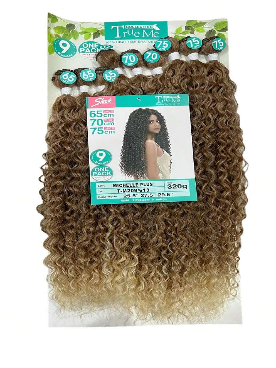 Organic Curly Hair - Michelle Plus True Me - 320g - T-M209/613 - 查看 1