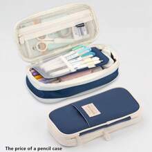 Large Capacity Pencil Bag Pencil Box Student School Supplies Office Supplies Expandable Pencil Case Organizer Pouch Multifunctional Creative Pencil Bag Pencil Box Student Gift Cosmetic Bag Travel Bag Back To School,Pencil Pouch,School Bag
