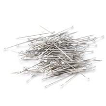 95 件装 0.6*26 毫米银色金属和塑料头缝纫针 - 銀色 - 查看 4
