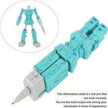 Transformable Robotic Pen, Robot Pen Cool Appearance High Playability For School For Students - Multicolor - View 12