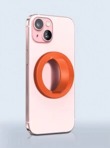 Soporte magnético de silicona con agarre circular cómodo compatible con MagSafe, agarre potente compatible con iPhone, teléfonos Android, regalo para cumpleaños, familia, amigos. Anillo para el dedo, agarre para teléfono, accesorios para teléfono - Soporte - Ver 10