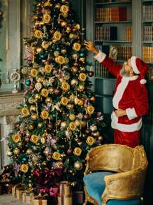 MEHELANY 20支/套 2.76英寸闪光玫瑰花束,DIY人造发光玫瑰花束,金色仿真玫瑰,人造玫瑰,永不凋谢的闪亮仿真玫瑰花束,适合周年纪念、订婚、结婚礼物、家居装饰、办公室厨房装饰、派对装饰、房间装饰、情人节装饰、母亲节装饰、送给女友、妈妈、女士的生日礼物(含包装纸) - 金色 - 查看 8