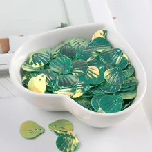 1pc Mermaid Scale PVC Loose Glitter Sequins For Nail Art, Sewing, Wedding Decoration, Approx. 12g/120pcs, Suitable For DIY Decoration, Valentine's Day, Cosplay, Easter - Multicolor - View 12