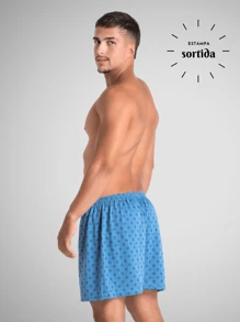 Men's  Song Short Underwear Comfortable Mesh Night Line - 彩色 - 查看 2