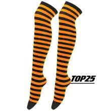 Women Over The Knee Socks - Amarillo - Ver 2