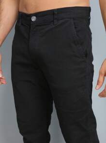 Men Pants - Black - View 6