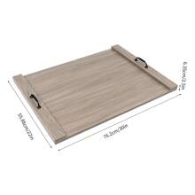 Noodle Board Stove Covers With Handle,Counter Space Top Cover,Stove Top Cover,Farmhouse Decor Tray,Heat Resistant Protects Stove,Laminate Wood Handmade Cookware,For Apartment,Kitchen,RV(Gray)
