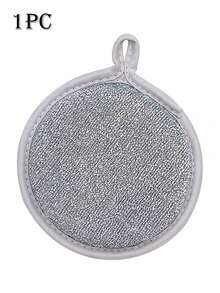 1 件/5 件多功能钢丝洗碗布，干湿两用，2024 新款防刮钢丝洗碗布，可重复使用的钢丝洗碗布，适用于厨房、水槽、锅、平底锅，节省空间 - 銀色 - 查看 10