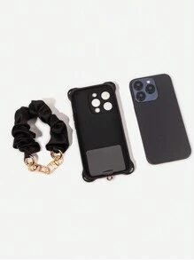 1pc Chain Wrist Strap Short Lanyard For Mobile Phone Cases Gifts For Mother, Family, Friends, Birthday, Holiday Phone Charm, Phone Chain