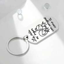 1 chiếc móc khóa độc đáo bạn bè móc khóa bạn thân phụ kiện xe hơi túi quyến rũ ba lô đi học - Bạc - Xem 5