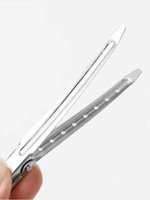 12pcs Y2K Style Metal Hair Clips, Silver & Gold Color, Fashionable Hair Accessories, Chic Side Clips For Women