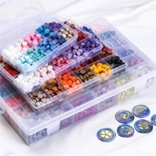 CYFUN DESIGN Hạt sáp nhiều màu dùng để đóng dấu sáp cho trường học, trường học, đồ dùng học tập - Nhiều màu - Xem 12