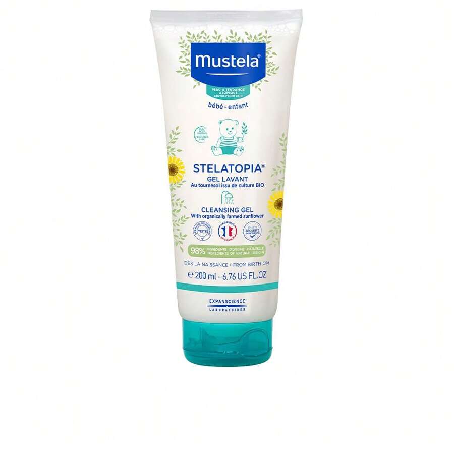 Higiene Mustela STELATOPIA gel de baño ✅ Entrega en 2 - 6 días hábiles. Belleza & Salud - Cuidado personal - Cuidado de bebés y niños - Baño para bebés y niños. Thinkinbeauty, tu tienda favorita de cosmética y maquillaje. - Seleccione contenido neto (Especificación General) - Ver 1