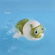 3件套趣味游泳乌龟洗澡玩具 - 送给2-6岁幼儿的完美礼物，感恩节礼物！儿童洗澡玩具：发条游泳乌龟，适合男孩女孩宝宝浴室泳池戏水玩具，减压玩具，感官玩具，新生儿游戏，淋浴浴缸玩具，生日礼物，儿童玩具，室内外沙滩水上娱乐必备，可爱迷你玩具，圣诞礼物 - 彩色 - 查看 16