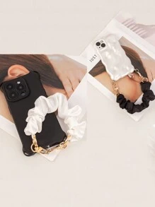 1pc Chain Wrist Strap Short Lanyard For Mobile Phone Cases Gifts For Mother, Family, Friends, Birthday, Holiday Phone Charm, Phone Chain