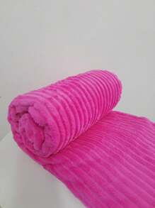 Anti-Allergic Blanket Soft High Relief Wavy Ribbed Double Blanket 2.00 X 1.80 M - 玫紅色 - 查看 2