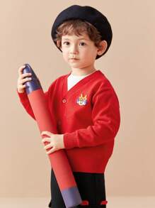 Balabala Jersey para niños Nuevos jersey de primavera 2024 para niñas Suéter de punto de moda para bebé abierto