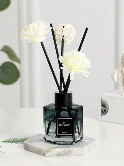 1pc 50ml Essential Oil Aromatherapy+ Fragrance Diffuser Stick,Fragrance Long Lasting ,For Aromatherapy, Diffuser,Long-Lasting Fresh Fragrance, Perfect For Any Occasion,Candle Making Scents,Aromatherapy, Humidifiers, Gifts(Ocean,Rose,Jasmine,Cherry Blossom,Lavender),Valentine's Day Gifts,Christmas Gifts