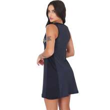 Click Mais Bonita Beach Tennis Dress Includes Shorts With Pockets - 黑色 - 查看 3