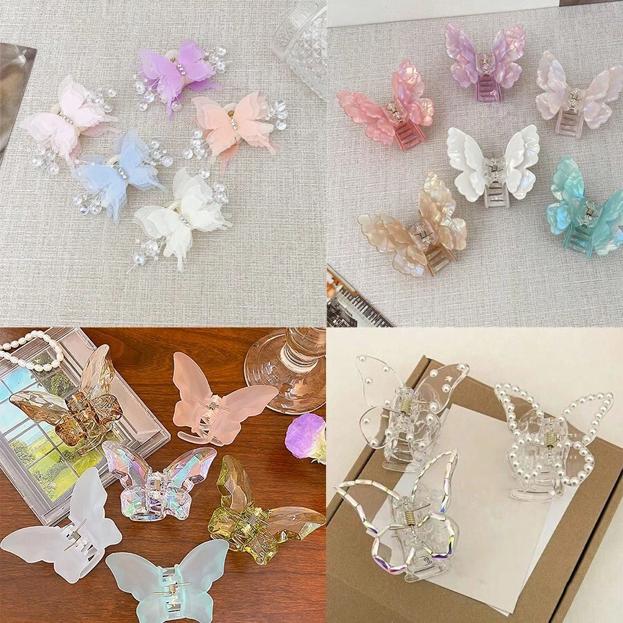 3 sztuki małych, matowych, kokardkowych spinek do włosów o długości ok. 1,85 cala, mini spinki do włosów, wysoki kucyk, odpowiednie dla dziewcząt i kobiet, różowe akcesoria, spinki do włosów, spinki do włosów, spinki do włosów, jesienno-zimowe akcesoria do włosów dla kobiet, stroje wakacyjne, kobieta - Wielokolorowe - Zobacz 1