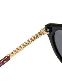 LINFEMAND Round Cat Eye Decorative Fashion Glasses, Unisex, Suitable For Driving, Beach, Travel, A Fashionable Gift For Summer Beach Vacation, Outdoor Activities And Travel - Multicolor - View 6