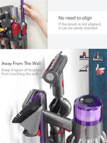 SOKANY 适用于V7 V8 V11 V12 V15吸尘器头收纳支架V10轻量版扩展挂架 - 灰色 - 查看 9